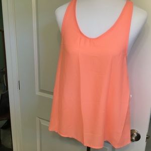 Tank Top Medium Apricot NWT by Hype